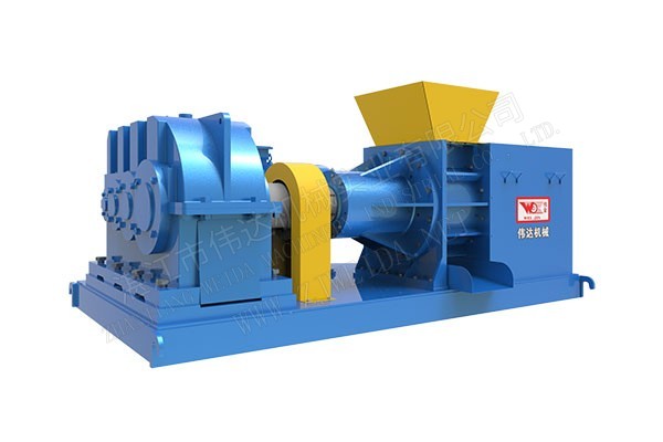 Cone screw crushing machine